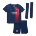 Paris Saint-Germain Presnel Kimpembe #3 Replika Babytøj Hjemmebanesæt Børn 2023-24 Kortærmet (+ Korte bukser)